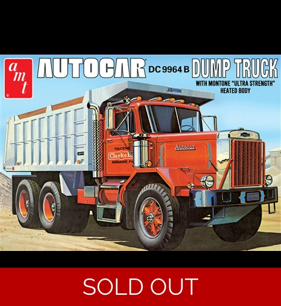 AMT Autocar Dump Truck Model Kit